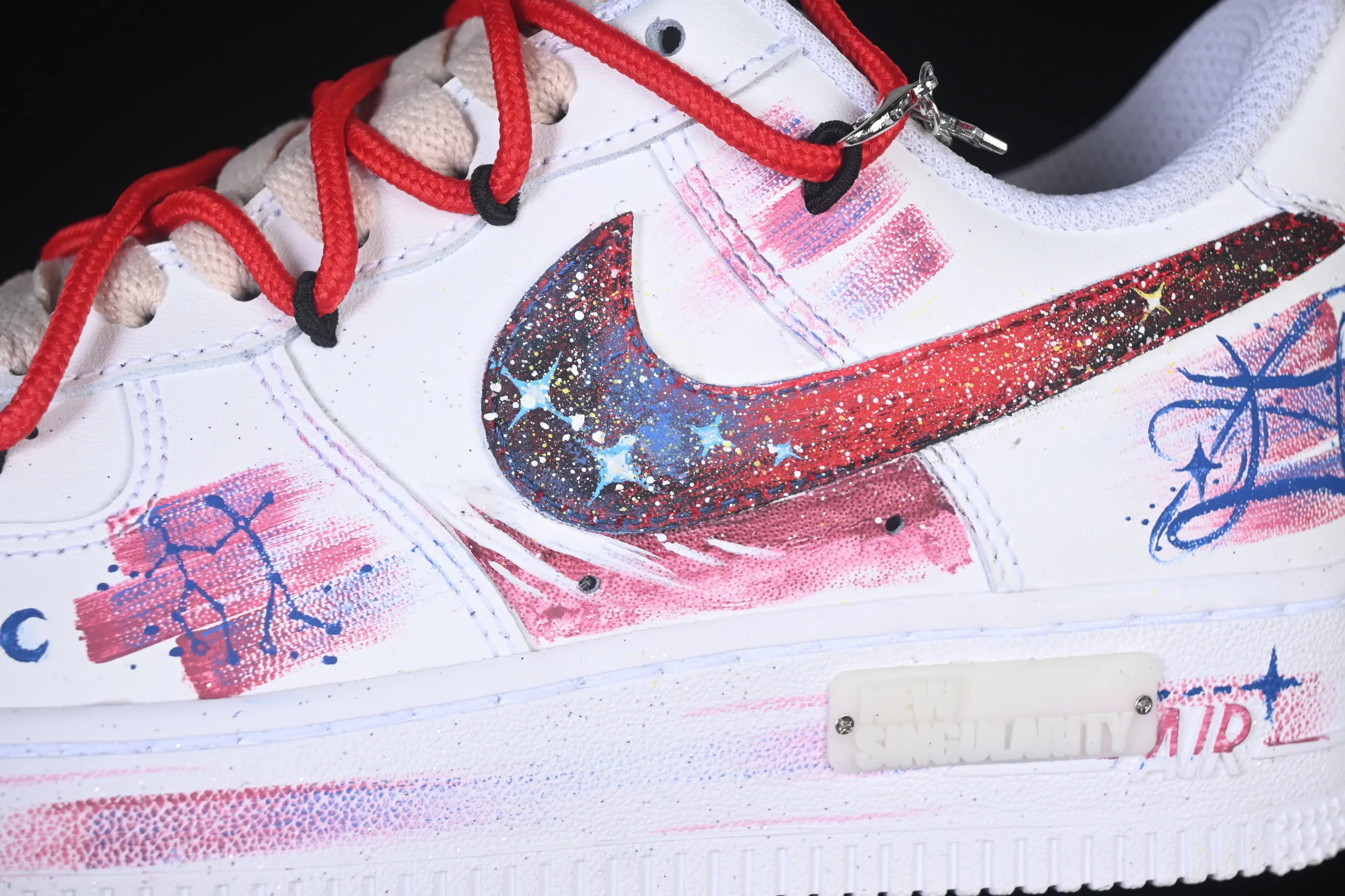 All categories Nk Air Force 1 Air Force series Nk Air Force 1 Low Air Force low-top Nike Air Force 1'07 Low "Gemini" Hand-painted graffiti twelve constellations series Gemini Air Force One low-top casual sneakers 521-621